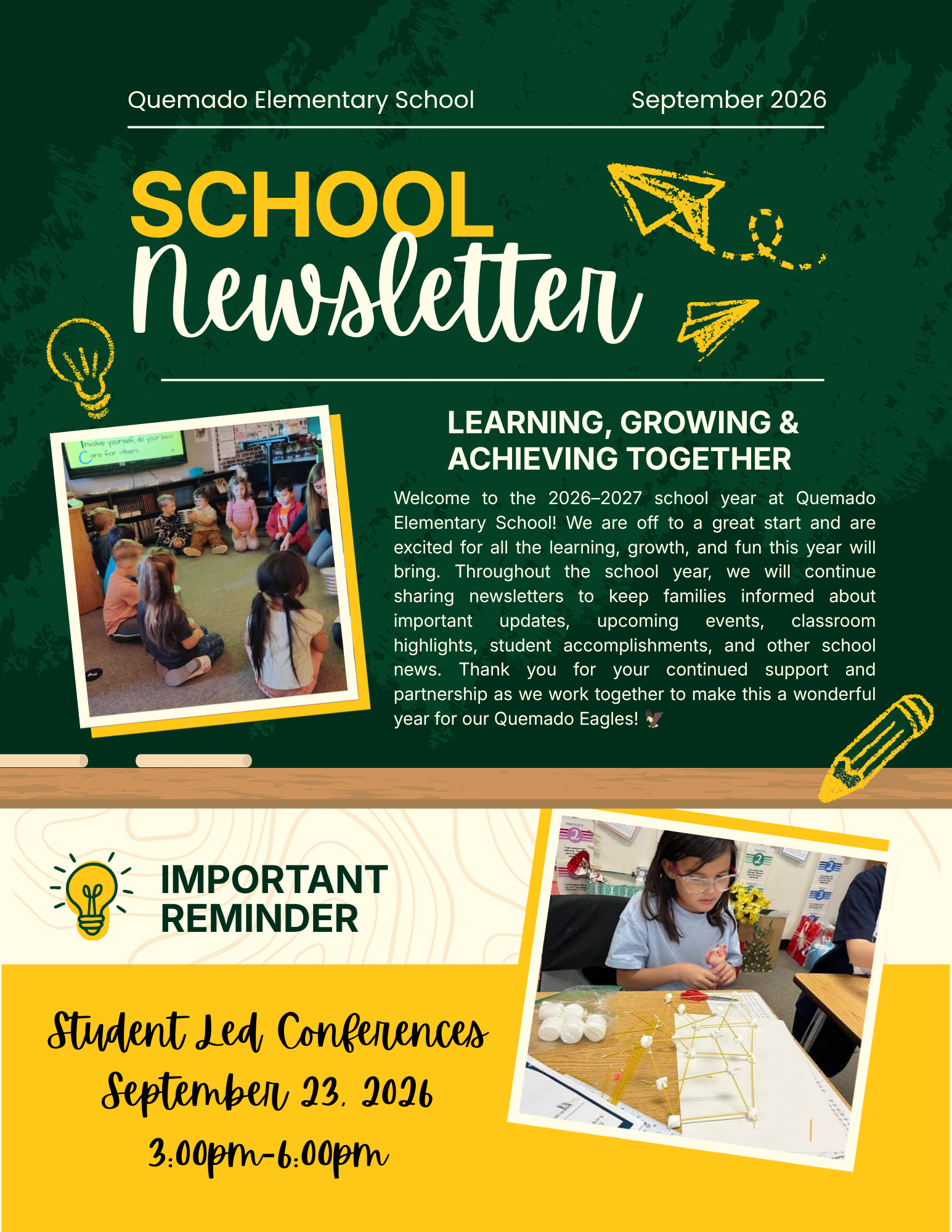 September Elementary Newsletter